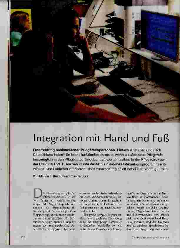 Vorschauseite 1: Integration mit Hand und Fuß