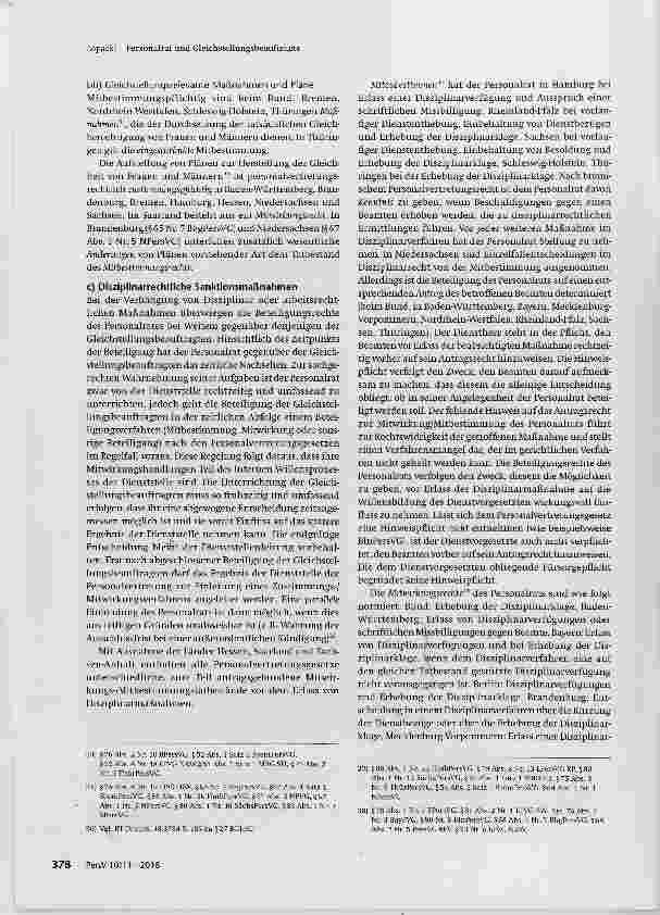 Vorschauseite 5: Personalrat und Gleichstellungsbeauftragte