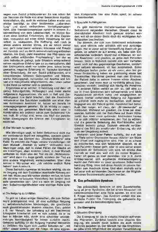 Vorschauseite 5: Der suizidale Patient