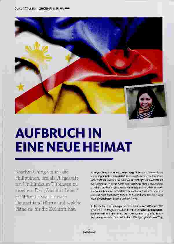 Vorschauseite 1: AUFBRUCH IN EINE NEUE HEIMAT