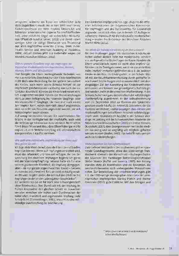 Vorschauseite 2: Beratung impfkritischer Eltern in der Praxis