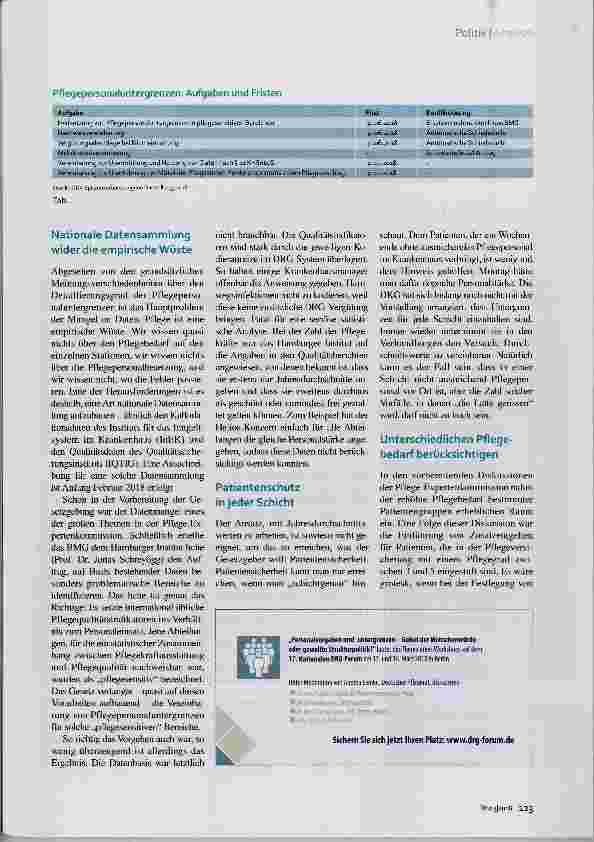 Vorschauseite 2: Pflege im Fokus