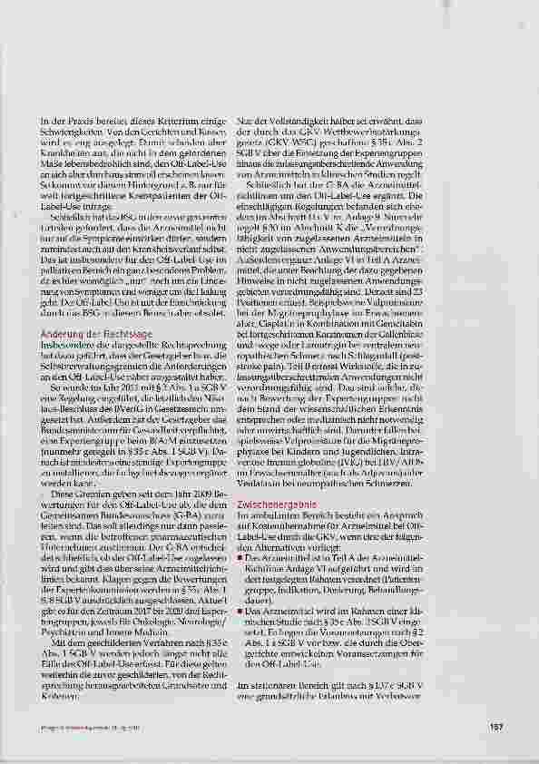 Vorschauseite 3: Off-Label-Use von Arzneimitteln Chancen und Risiken
