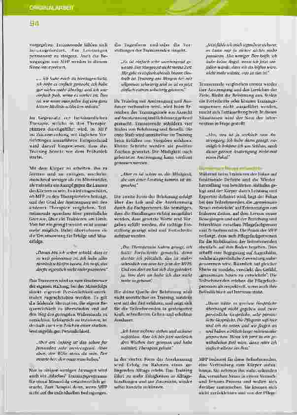 Vorschauseite 5: „Kann ich mir das überhaupt zumuten?“ Wie Menschen mit zerebralem Insult und Multipler Sklerose die mobilitätsfördernde Pflegeintervention auf dem Boden erleben.