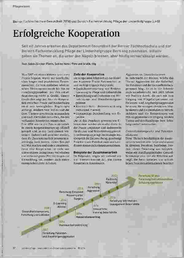 Vorschauseite 1: Erfolgreiche Kooperation