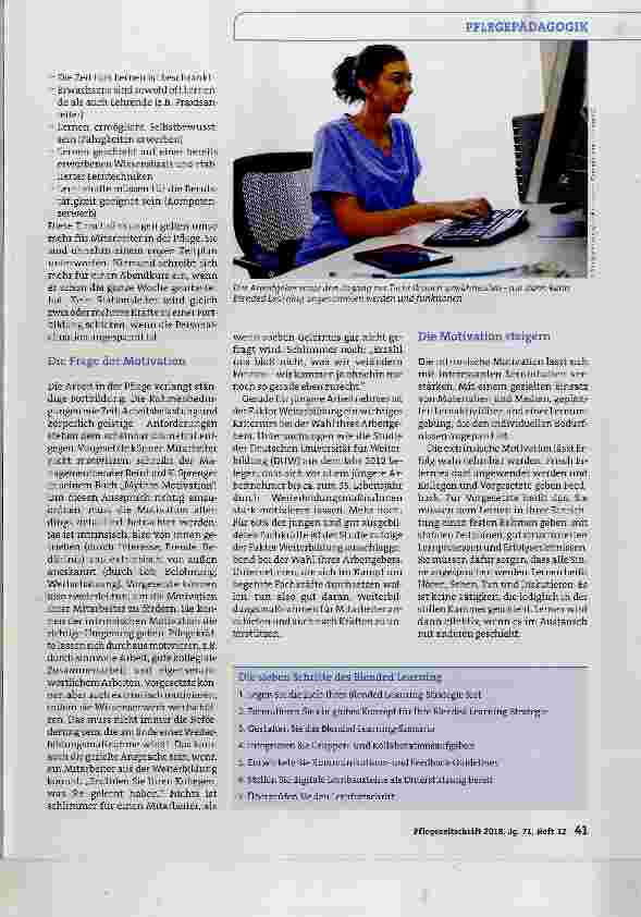 Vorschauseite 2: Mitarbeiter zum Lernen motivieren mit Blended Learning
