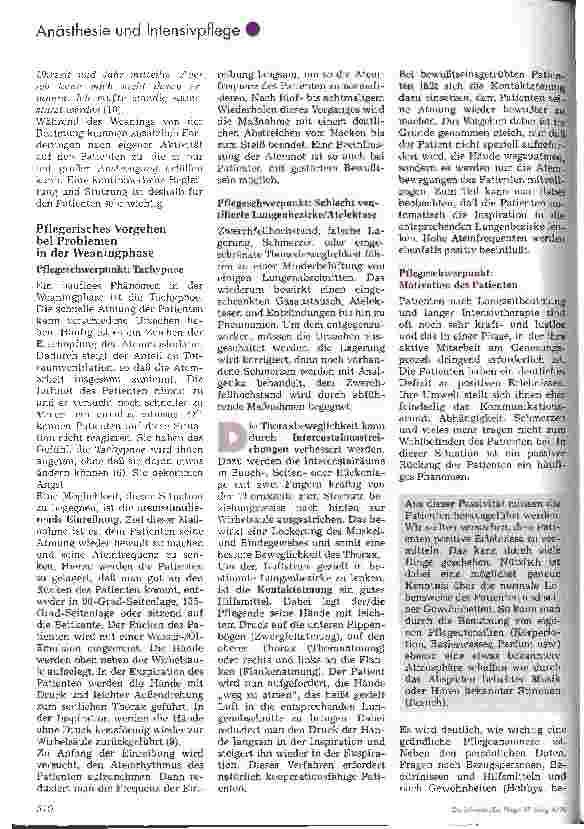 Vorschauseite 4: Das Weaningkonzept Pflegerische Interventionsmöglichkeit bei der Entwöhnung von der Beatmung