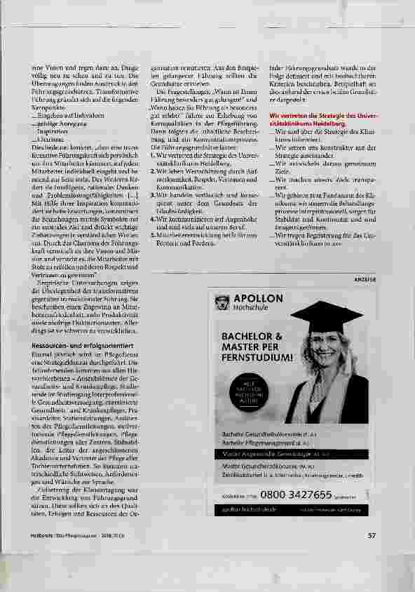 Vorschauseite 2: Mit HEP 2020 zu mehr Pflegekompetenz
