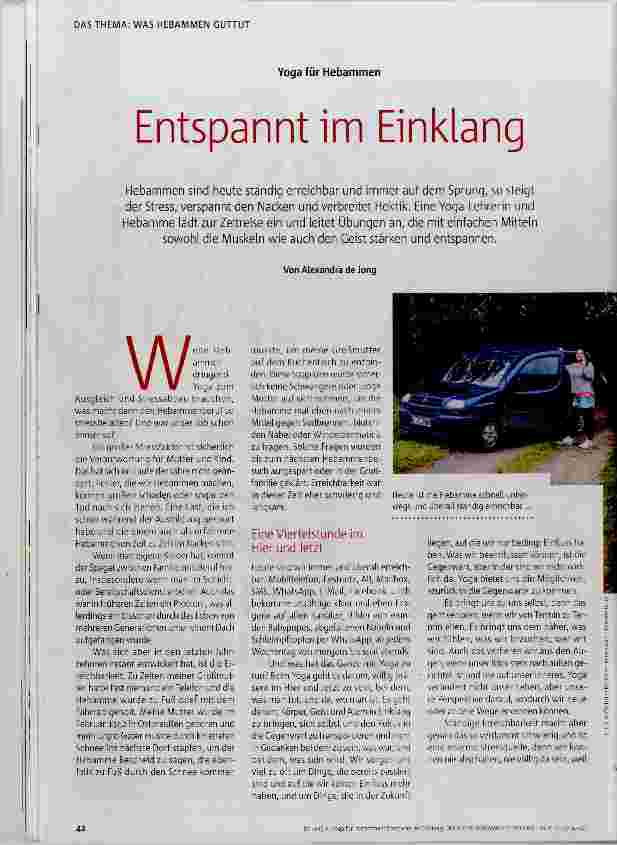 Vorschauseite 1: Entspannt im Einklang