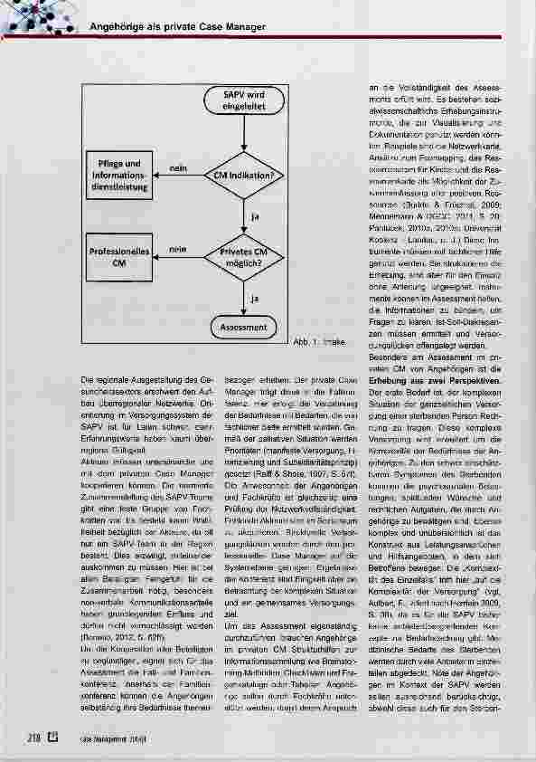 Vorschauseite 3: Angehörige als private Case Manager