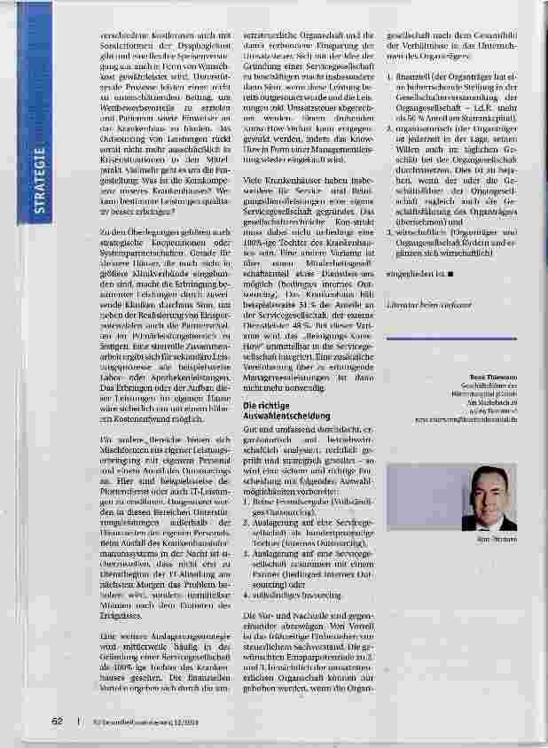 Vorschauseite 3: Leistungen selbst erbringen oder auslagern?