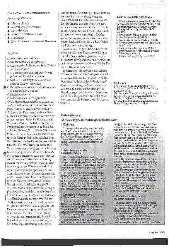 Vorschauseite 5: Transurethrales Katherisieren