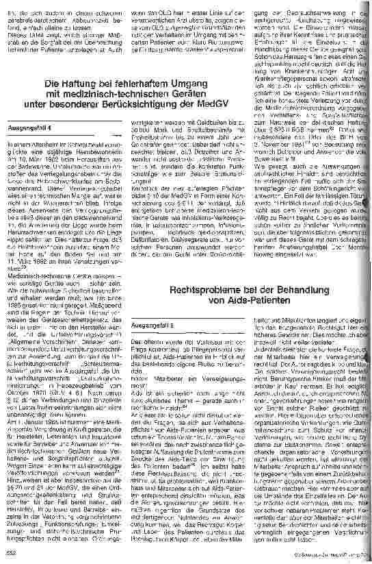 Vorschauseite 2: Aktuelle Rechtsfragen in der Krankenpflege 2. Teil: Aufsichtsplichten gegenüber Patienten