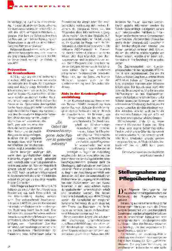 Vorschauseite 2: Frauen und HIV