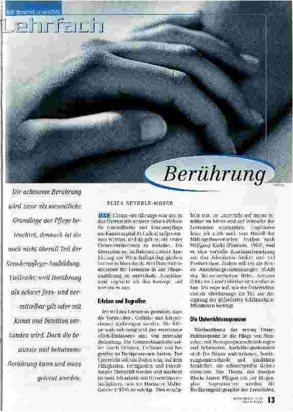 Vorschauseite 1: Berührung