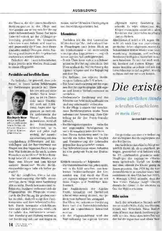 Vorschauseite 2: Berührung