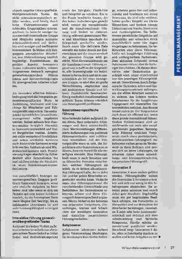 Vorschauseite 2: Führen von generationenübergreifenden Teams