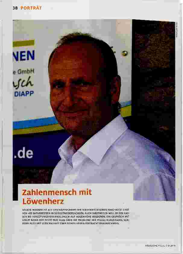Vorschauseite 1: Zahlenmensch mit Löwenherz