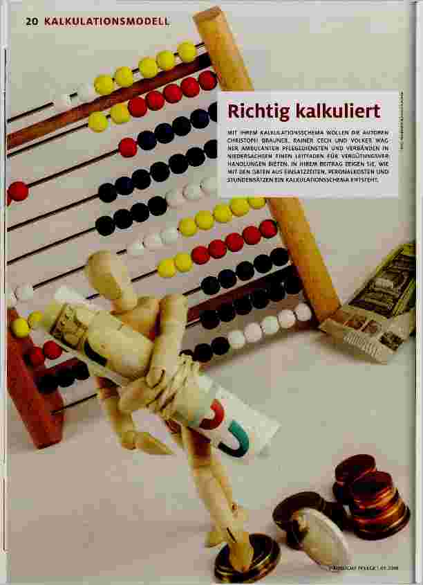 Vorschauseite 1: Richtig kalkuliert