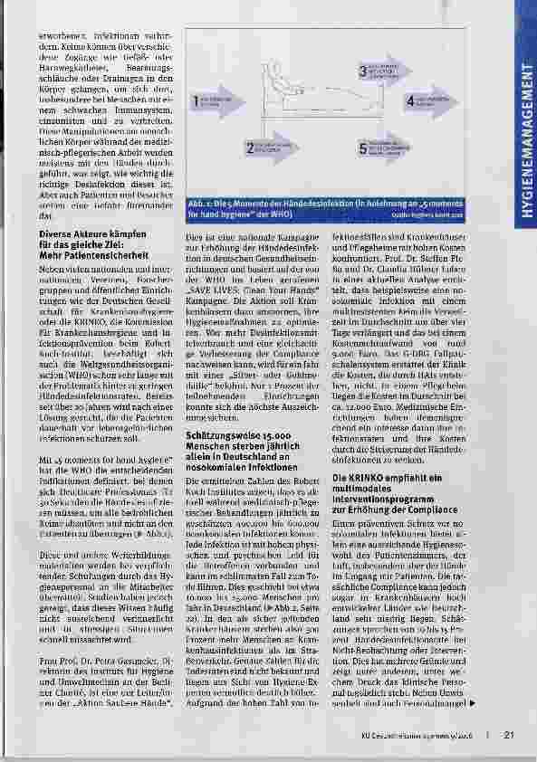 Vorschauseite 2: Vorsorge ist besser als Nachsorge