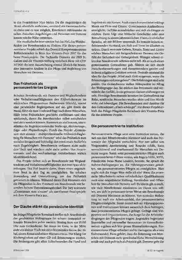 Vorschauseite 3: Demenz: Die Person hinter der Krankheit verstehen