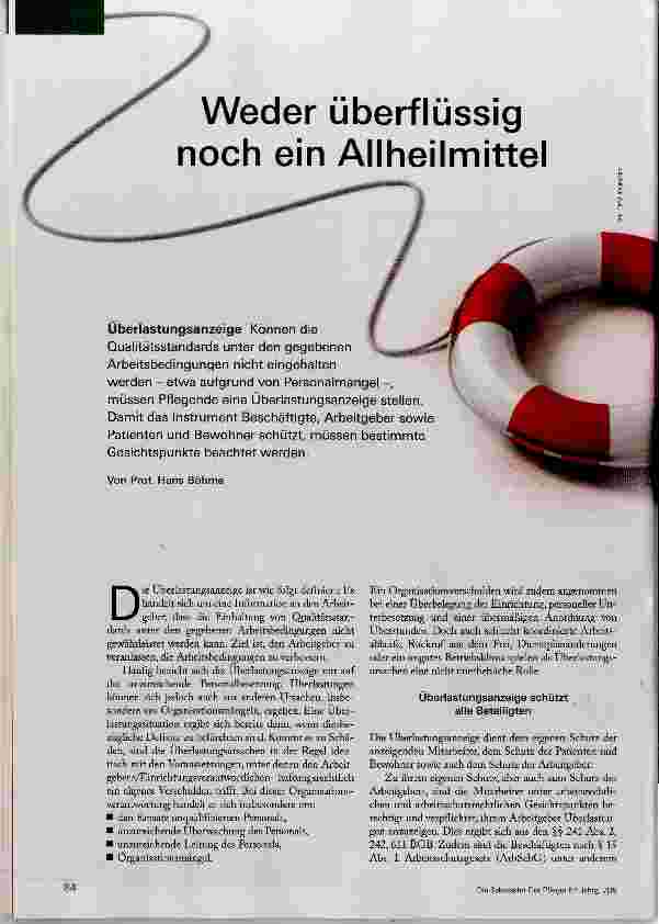 Vorschauseite 1: Weder überflüssig noch ein Allheilmittel