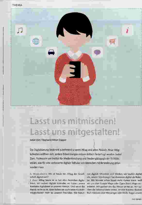 Vorschauseite 1: Last uns mitmischen, Lasst uns mitgestalten