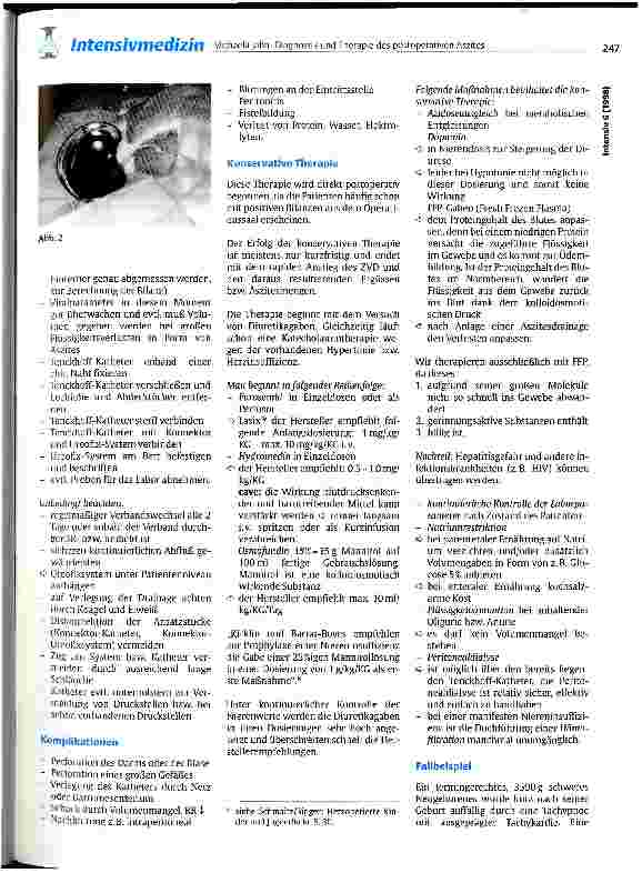 Vorschauseite 5: Diagnostik und Therapie des postoperativen Aszites nach einer Herzoperation