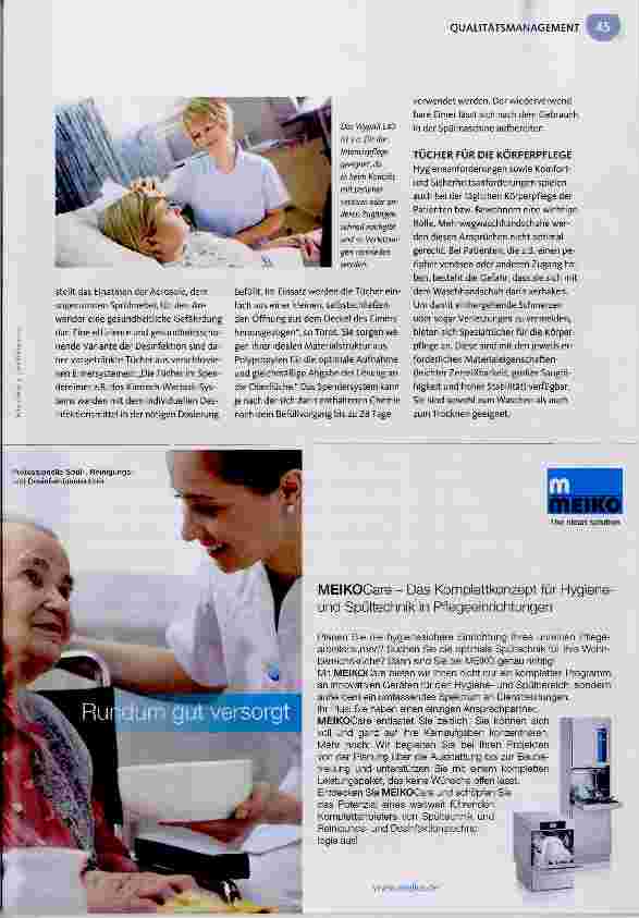 Vorschauseite 2: Hygienisch, weich und saugstark