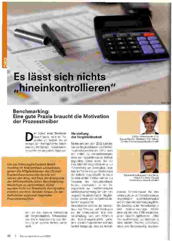 Vorschauseite 1: Es lässt sich nichts hineinkontrollieren