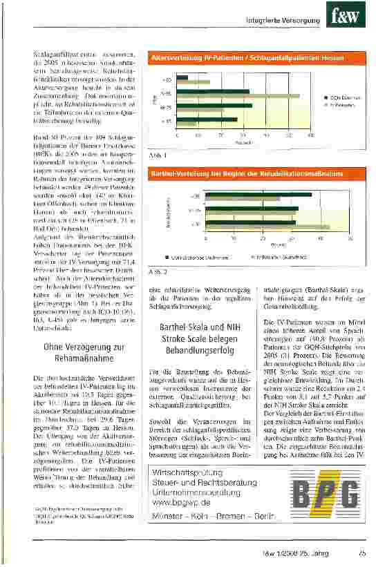 Vorschauseite 2: Schneller in die stationäre Rehabilitation