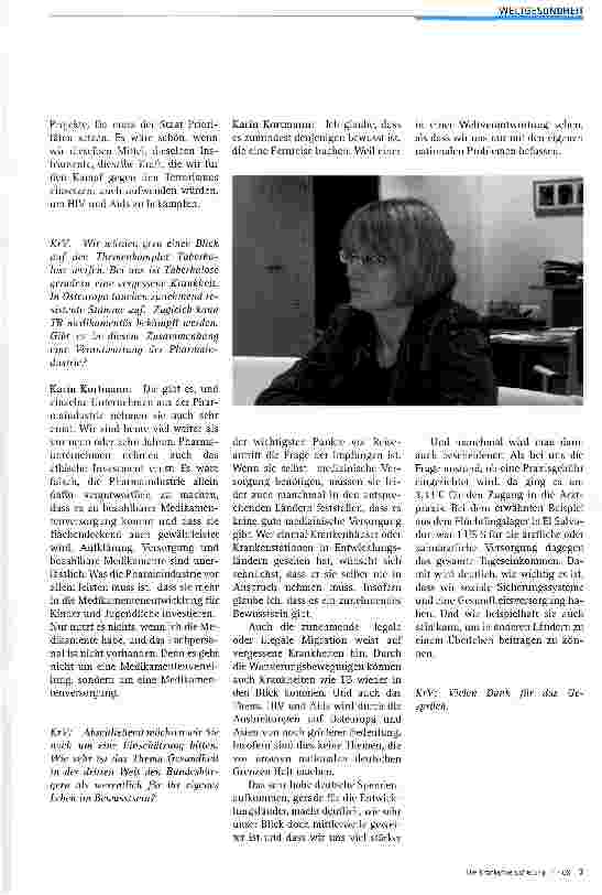 Vorschauseite 4: Wir sehen uns in einer Weltverantwortung
