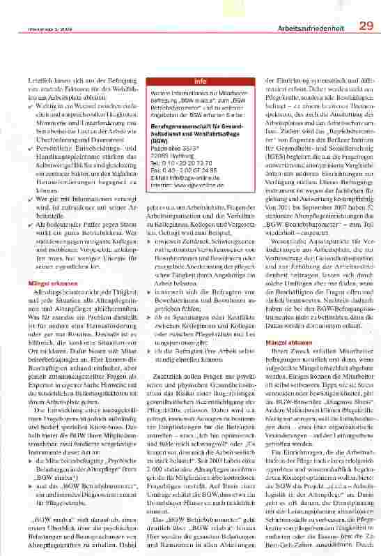 Vorschauseite 2: Der Wohlfühlfaktor