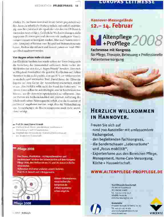 Vorschauseite 3: Medikation - richtig aufbewahren und verabreichen