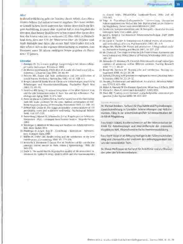 Vorschauseite 5: Arbeitszufriedenheit bei Intensivpflegepersonal