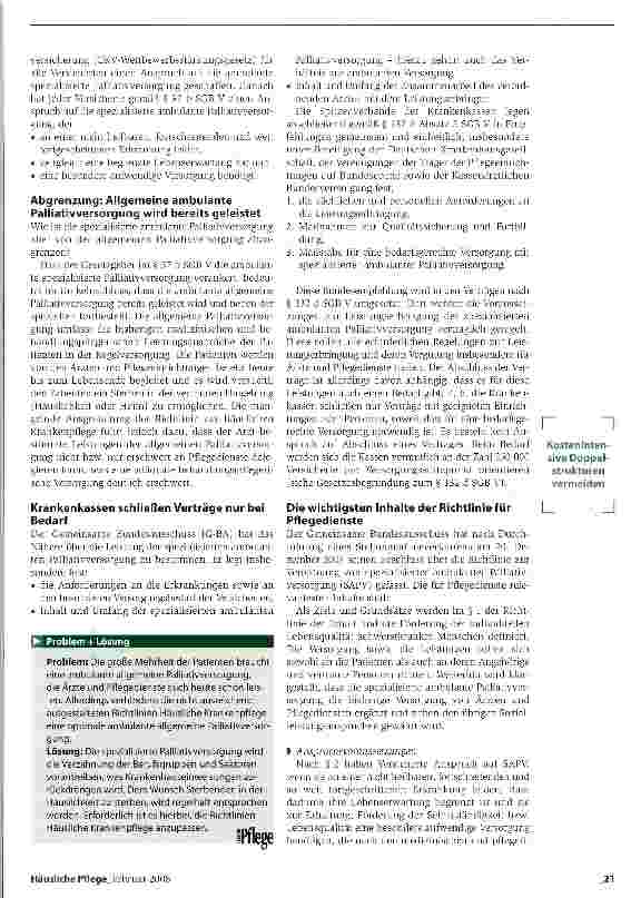 Vorschauseite 2: Sterbende Menschen professionell versorgen