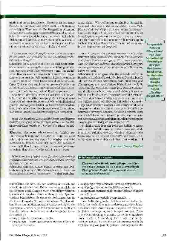 Vorschauseite 4: Sterbende Menschen professionell versorgen