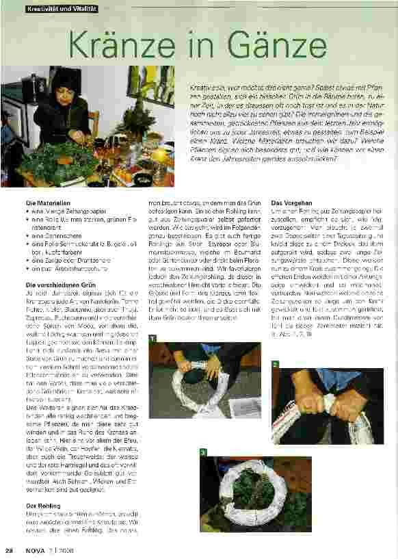 Vorschauseite 1: Kränze in Gänze