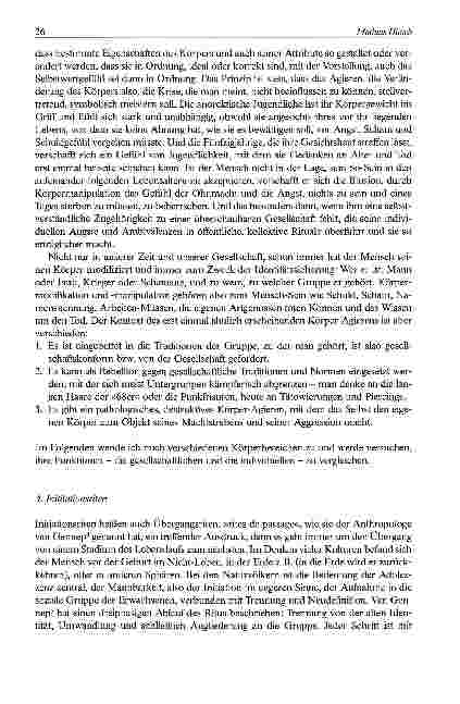 Vorschauseite 4: Zur Verwendung des (eigenen) Körpers als Objekt