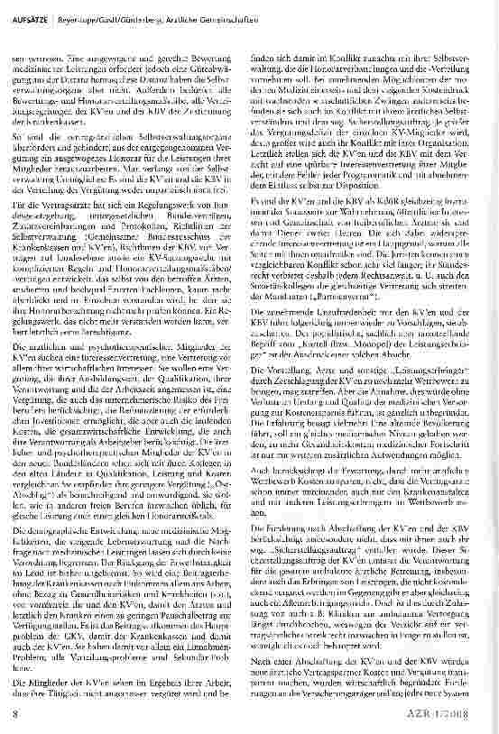 Vorschauseite 4: Ärztliche Gemeinschaften