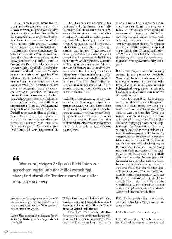 Vorschauseite 2: Die Grenzen der Medizin