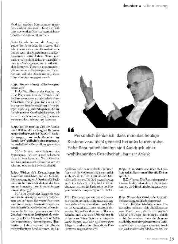 Vorschauseite 3: Die Grenzen der Medizin