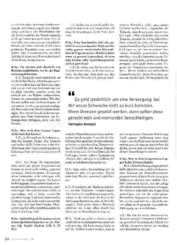 Vorschauseite 4: Die Grenzen der Medizin