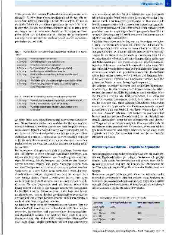 Vorschauseite 3: Psychoedukation als pflegerische Aufgabe