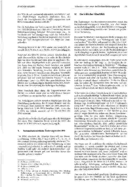 Vorschauseite 5: Das neue Rechtsdienstleistungsgesetz