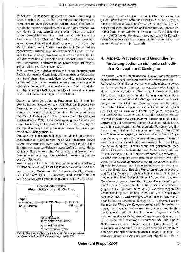 Vorschauseite 4: Prävention und Gesundheitsförderung Grundlagen und Konzepte