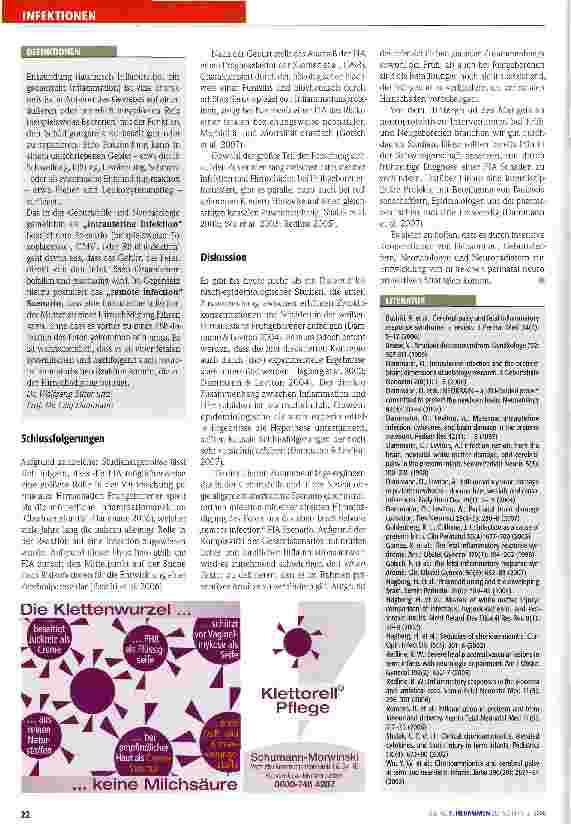 Vorschauseite 3: Intrauterine Infektionen frühzeitig verhindern