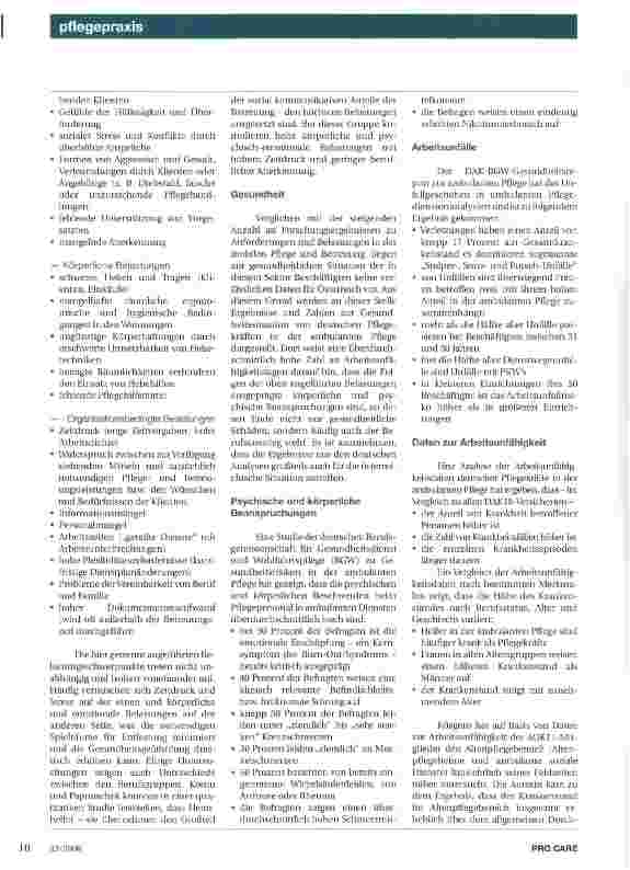 Vorschauseite 3: Belastungssituationen