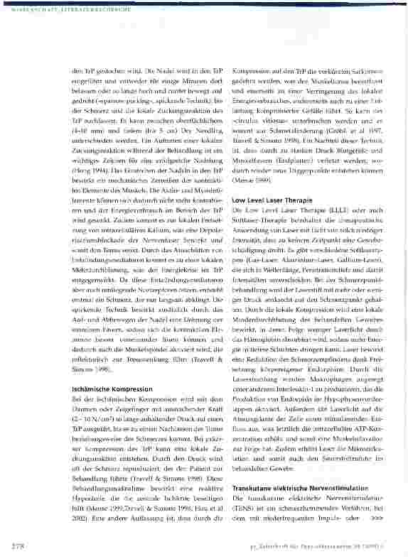 Vorschauseite 3: Therapiemaßnahmen myofaszialer Triggerpunkte