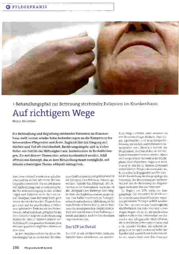 Vorschauseite 1: Auf richtigem Wege
